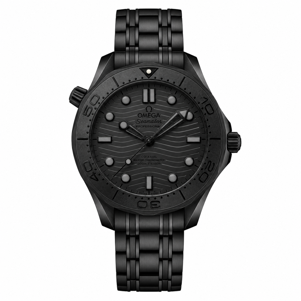 Omega Seamaster Diver 300M Black Black