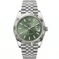 Rolex Datejust 126334 Green Dial Jubilee