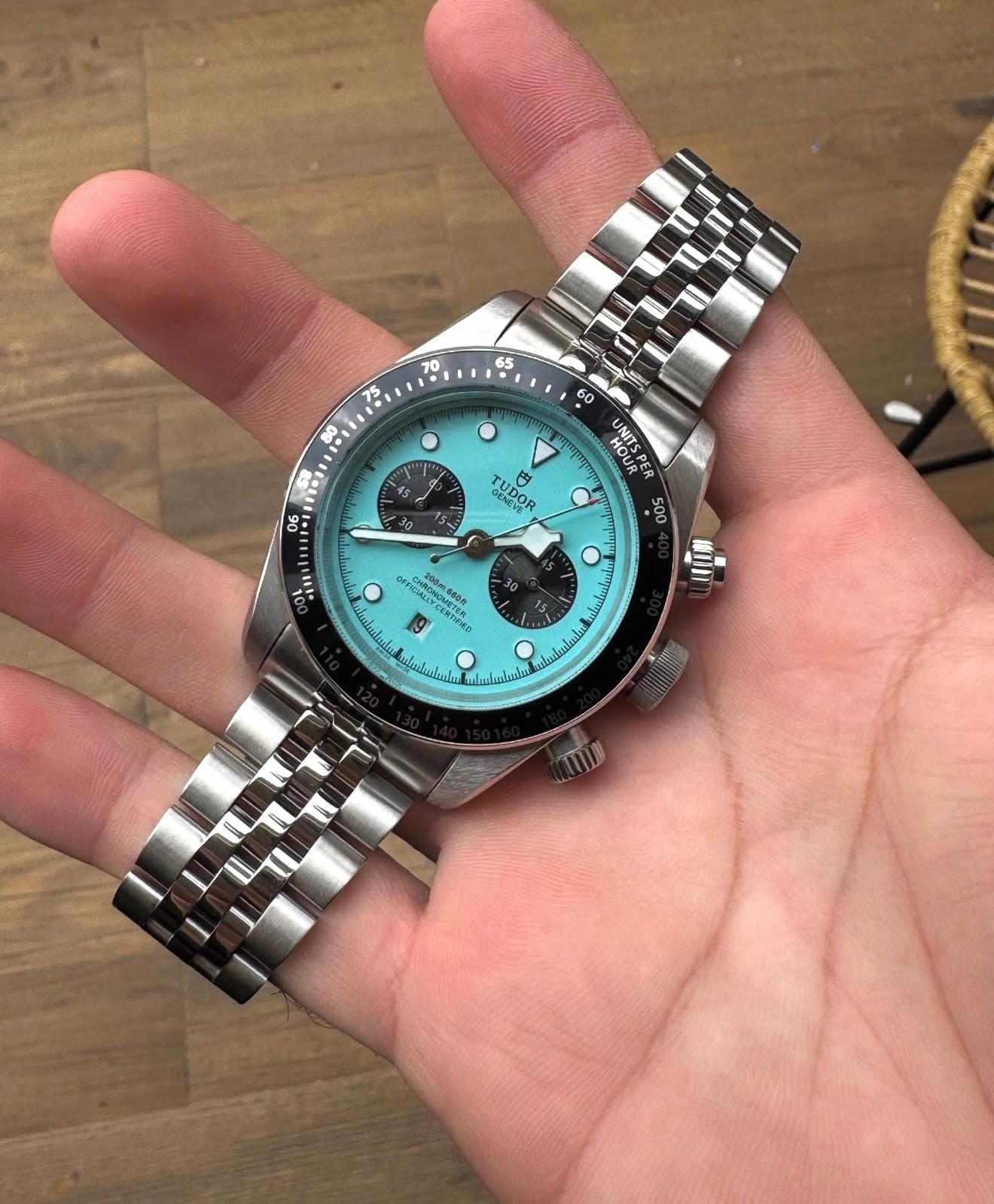 Tudor Black Bay Chrono Summer Blue